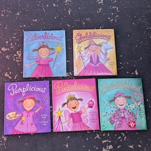 5 Hardcover Books From The Pinkalicious Series